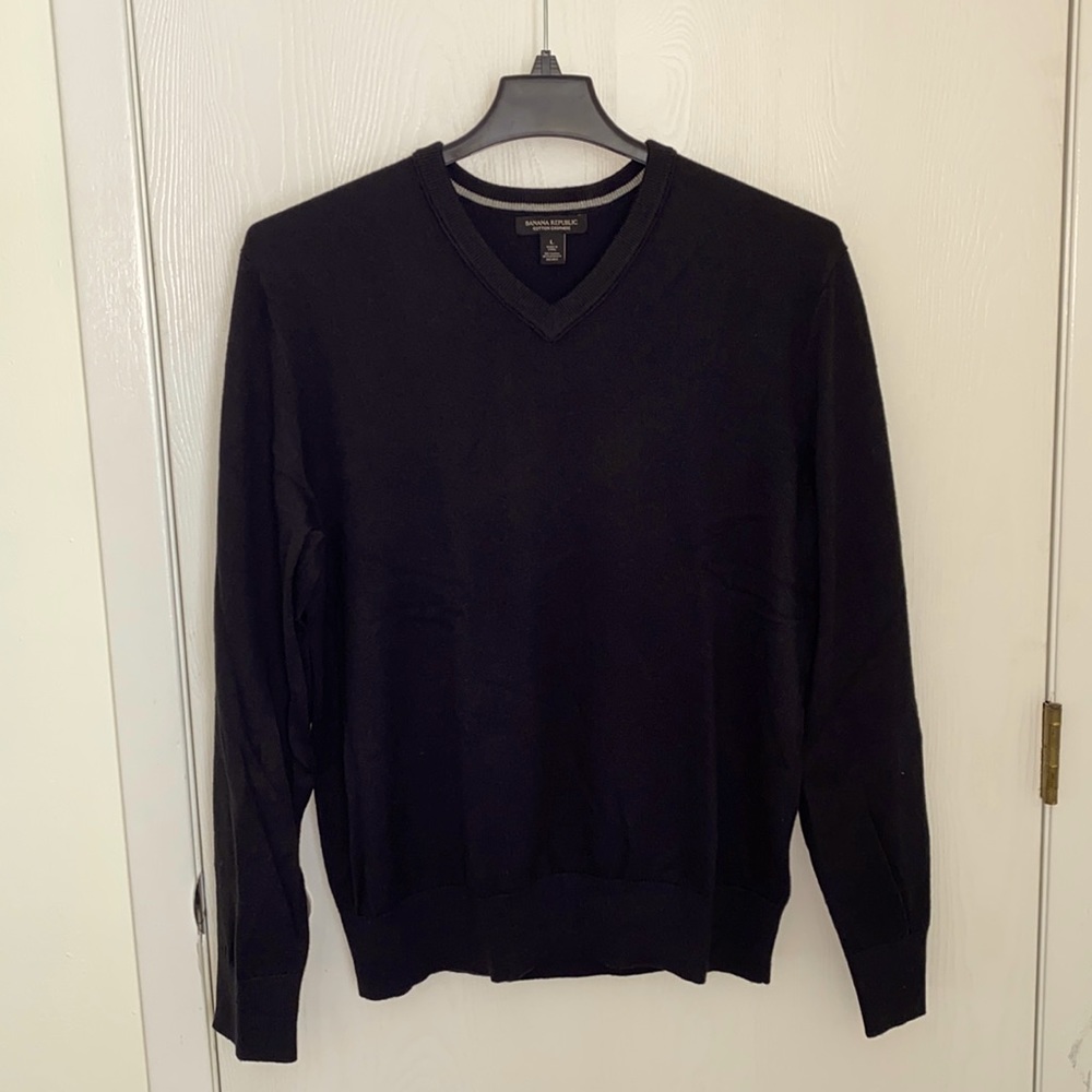 Banana Republic Men’s Cotton Cashmere Sweater
